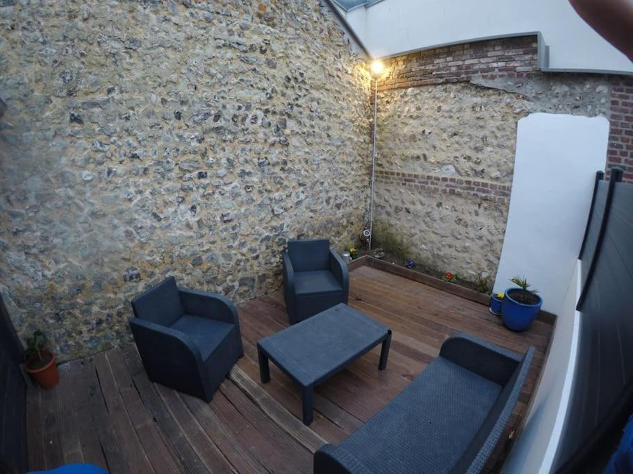 Villa Gite Le Fisk A 2 Pas De La Mer Fécamp Exterior foto