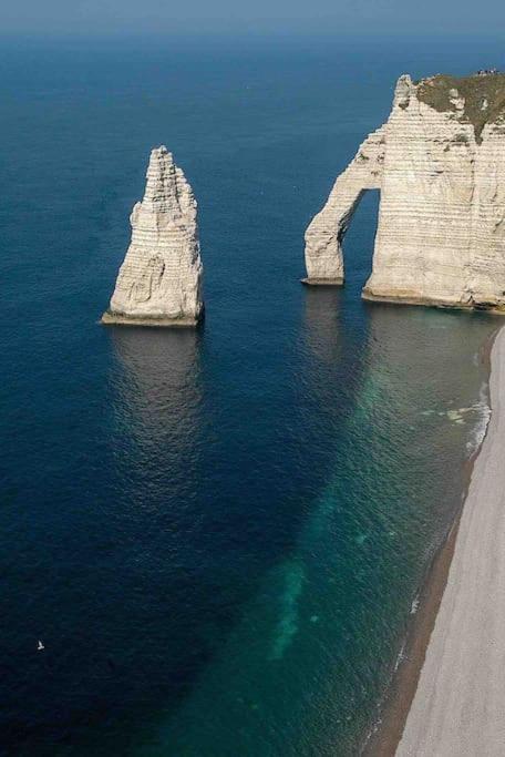 Villa Gite Le Fisk A 2 Pas De La Mer Fécamp Exterior foto